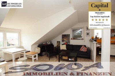 Gemütliche 2 Zimmer Dachgeschoss Wohnung in Holzheim - Stadel - Ein Objekt von Ihrem Immobilienex...
