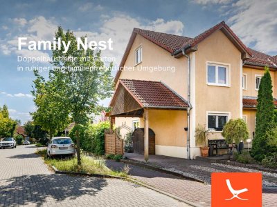 Family Nest - Doppelhaushälfte mit Garten in ruhiger und familienfreundlicher Umgebung