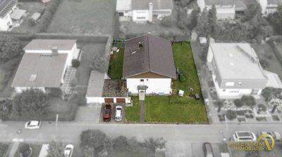 Vermietete Erdgeschosswohnung mit Gartenanteil, Garage und Stellplatz zu verkaufen.