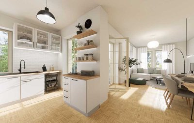 seltene Gelegenheit!- helle 4-Zimmerwohnung mit Balkon & Dachterrasse im Preußischen Viertel