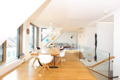 Wohnen auf höchstem Niveau - Exklusives 9 Zimmer Penthouse-Maisonette im Herzen von Döbling