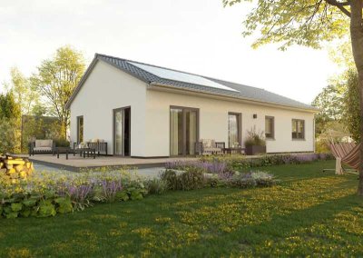 Modern, massiv, flexibel - der Bungalow für jedes Alter in Wittenberg / Preis inkl. Grundstück