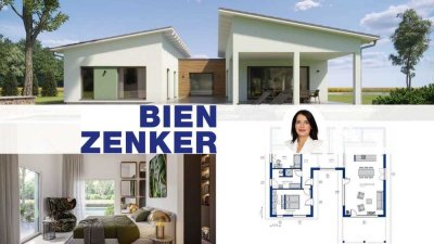 NEUBAU mit BIEN-Zenker -MODERNER BUNGALOW MIT PULTDACH