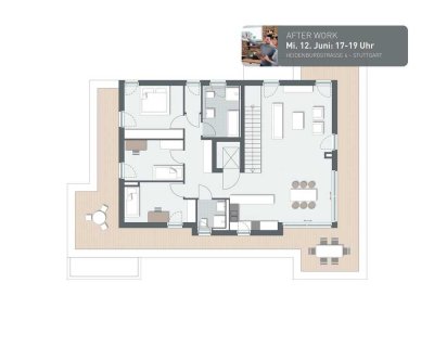 4-Zimmer-Penthouse-Wohnung | 6D.5