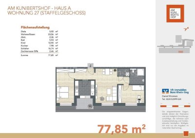 KFW40 - Am Kunibertshof! 3-Zimmer Wohnung Am Kunibertshof