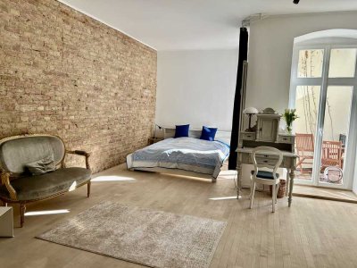 Stilvolle möbl.2-Raum-Loft-Wohnung  in Berlin Prenzlauer Berg