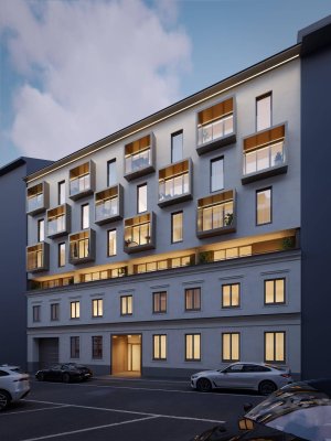 Stilvolle 4-Zimmer-Wohnung mit Balkon im exklusiven Wohnprojekt Euphoria | Stiege 1 Top 290