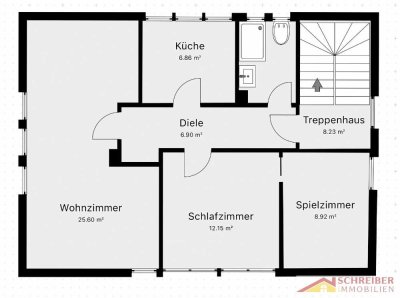 3 ZKB kernsanierte Wohnung in Bad Berleburg - Aue zu vermieten.