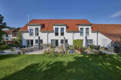 Neubau 2022 --- Schönes Reihenhaus mit Garten, KfW 55, Pellets und Solarthermie als Heizsystem