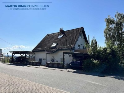 RESERVIERT - Zweifamilienhaus mit Garten und Panoramablick in schöner Lage von Hünstetten-Kesselbach