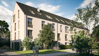 Wohnen wie in einer Suite: helles 1,5-Zimmer-Apartment mit großzügigem Süd-Westbalkon