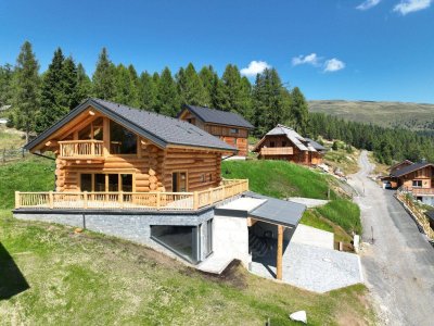 Einzigartiges Alm-Chalet aus Rundholz-Blockbau am Stubeck / Zweitwohnsitz in der Natur