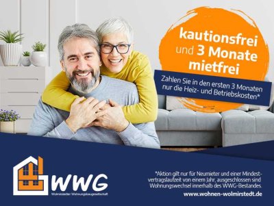 3-Zimmer-Wohnung mit beliebten Wohnungsgrundriss