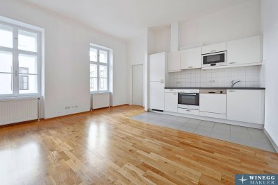 Altbaujuwel in bester Stadtlage - Schöne 2-Zimmer-Wohnung - Nähe Mariahilfer Straße