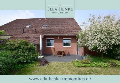 Wunderschöne, gepflegte Doppelhaushälfte mit 2 Terrassen + Carport.