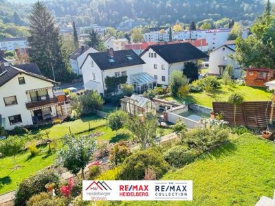 Zwei- bis Dreifamilienhaus mit Obstgarten und Traumausblick in ruhiger Lage, nähe Heidelberg