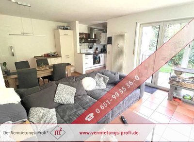 Hochwertige Maisonettewohnung mit Tageslichtbad, Einbauküche und Terrasse in Trier-Ruwer mit super L