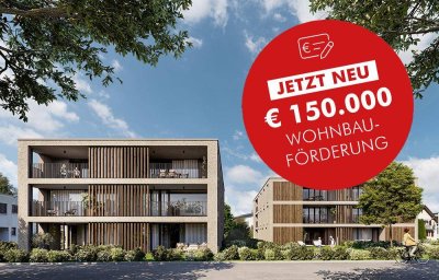 Baustart Frühjahr 2025 fixiert: 2-Zimmer Terrassenwohnung mit Wohnbauförderung (Top A05)