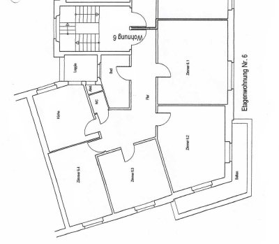 Freundliche 4-Zimmer-Altbau Wohnung im Herzen von Bruchsal