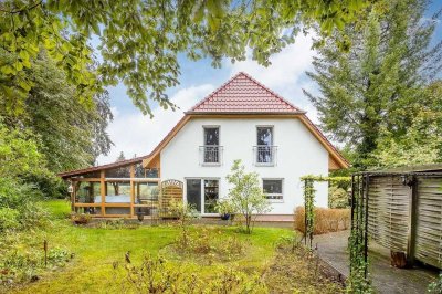 Einfamilienhaus in ruhiger Sackgasse & naturnaher Lage mit Sauna