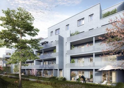 Genießen Sie die Morgensonne auf Ihrem Balkon - 3-Zimmer Neubauwohnung im Frühjahr 2025 bezugsfertig