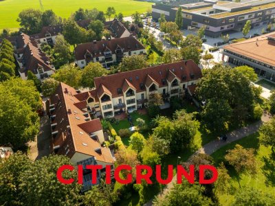 Dachau - Ruhige 2-Zimmer-Wohnung mit Sonnenterrasse und ca. 70 m² großem Garten - Vermietet!