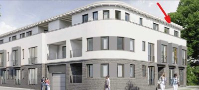 Neubau-Erstbezug 3-Zimmer-Wohnung mit Balkon