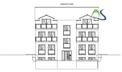 KfW 40 - ideal geschnittene Dachgeschosswohnung mit Balkon