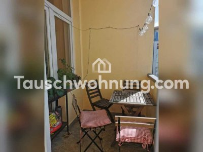 Tauschwohnung: 3 Zimmer Altbau mit Balkon