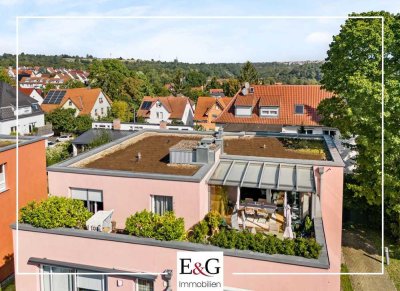 Exklusives Penthouse mit Aufzug in bester Innenstadtlage von Waiblingen