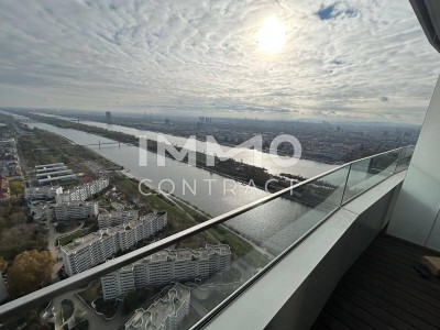 Lichtdurchflutete 4 Zimmer-Wohnung mit allen Annehmlichkeiten an der Neuen Donau, Neubau, Erstbezug