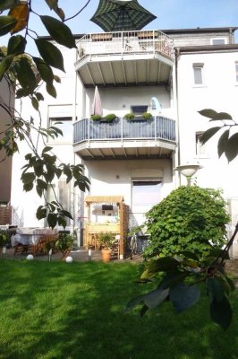 Modernisierte 3,5-Raum-Wohnung im 3-FWHs mit Balkon u. Gartenmitbenutzung in GE-Erle