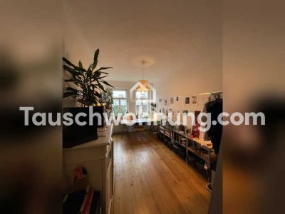 Tauschwohnung: Helle und schöne Altbauwohnung, 4 Zimmer, Balkon, Dielen