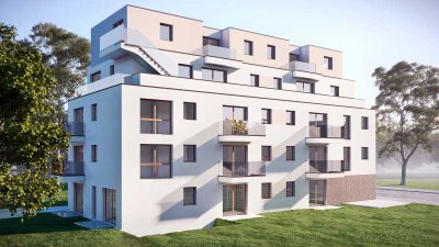 Flotte 3 Zimmer Neubau-Wohnung in zentraler Wohnlage von Frankfurt Bergen-Enkheim