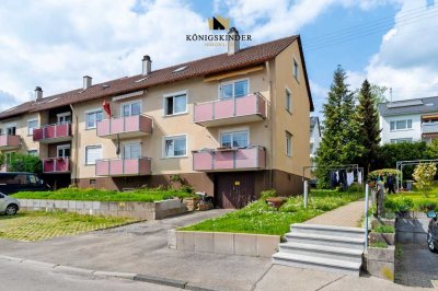 *Helle, modern renovierte 3-Zimmer-Wohnung mit Südbalkon in ruhiger Lage*