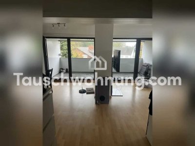 Tauschwohnung: Wunderschöne 2 Zimmer Dachgeschosswohnung mit Balkon