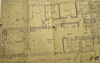 Modernisierte Wohnung mit vier Zimmern und Balkon in Dorsten