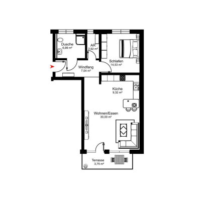 F&D | Wohnung 3 - Haus 1