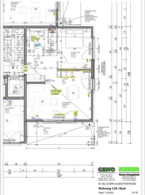 Schöne Zwei-Zimmer-Wohnung im Glashüttenareal