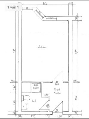 Ruhige 1-Zimmer Wohnung