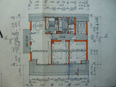 3 Zimmerwohnung 90m², 61118 Bad Vilbel, renoviert, Küche, Gäste-WC, Balko, Gartenn, Garten, Keller