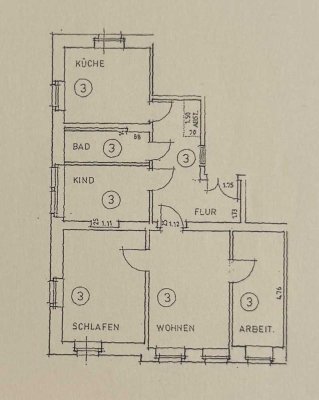 Ansprechende und sanierte 4-Raum-Wohnung in Dresden