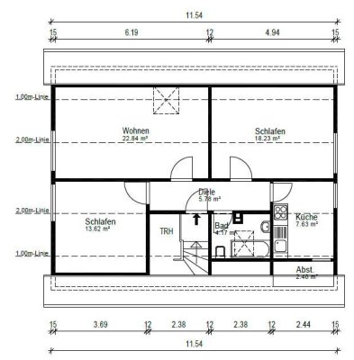 Stilvolle 3-Raum-DG-Wohnung in Lauda-Königshofen