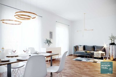 Moderne 3 Zimmer Wohnung mit Terrasse im Grünen!