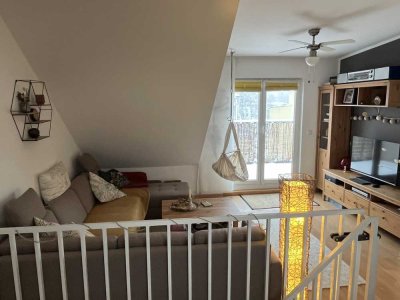 Tolle DG-Maisonettewohnung auf dem Kaßberg: 3Z, 2 Bäder, Aufzug, Dachterrasse, Tiefgarage