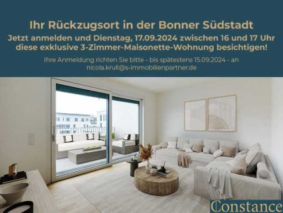 CONSTANCE: Traumhaftes Penthouse mit 5 Zimmern auf zwei Ebenen in der Südstadt