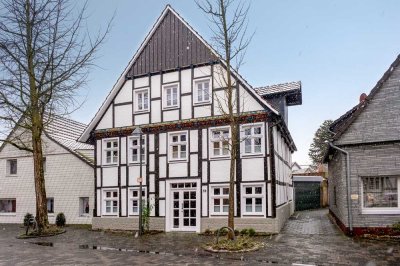 Historisches Fachwerkhaus in der Rietberger Innenstadt