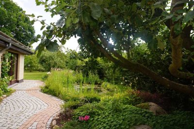 Großes Einfamilienhaus mit Gartenparadies im Wendland