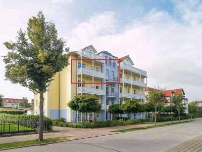 "Villa Josephine" Ferienwohnung mit 2 Balkonen, Aufzug und PKW Stellplatz im Ostseebad Kühlungsborn