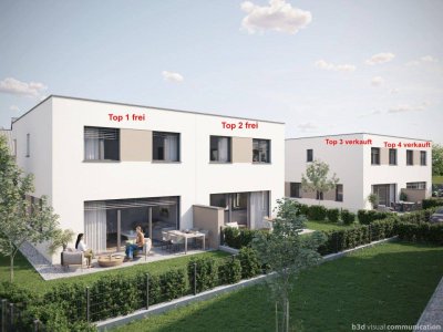 Doppelhaus Top 2 in Enns: 5 Zimmer, Terrasse, Eigengarten, PV- Anlage, schlüsselfertig mit Förderung!